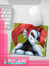 UNDERTALE Undine-V2 Mousepad Standard Size desk pad - 1